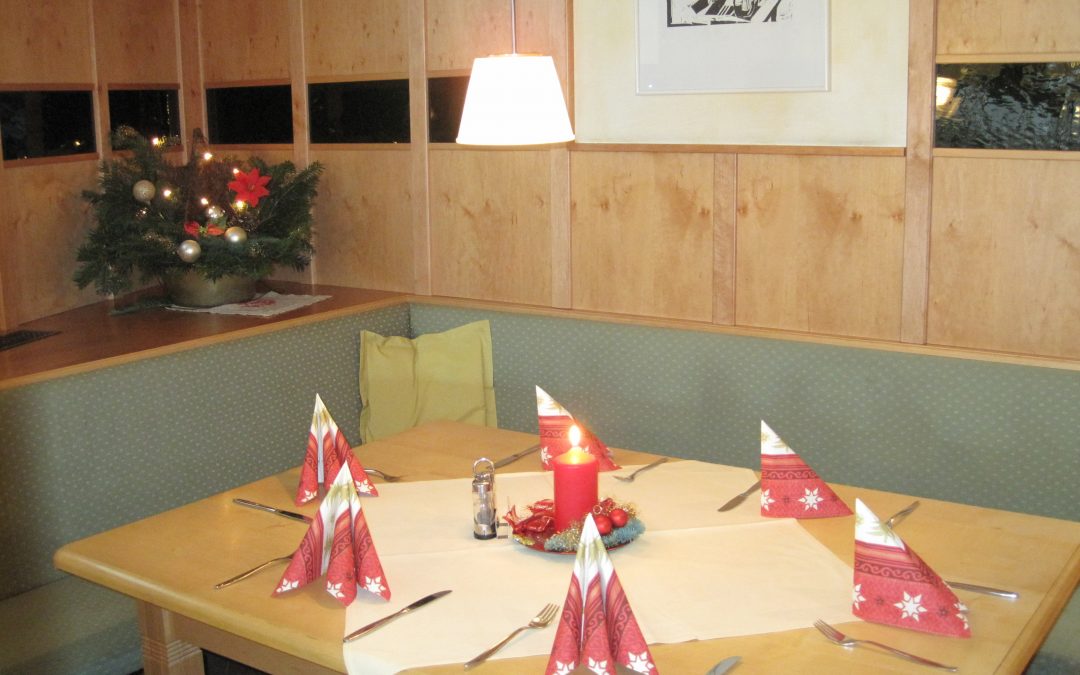 Gasthof Göttler Tischdeko