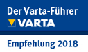 empfohlen vom Varta-Guide